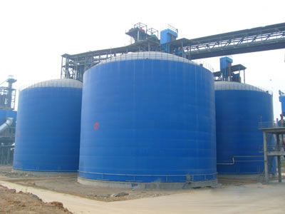 南头镇水泥钢板库改造