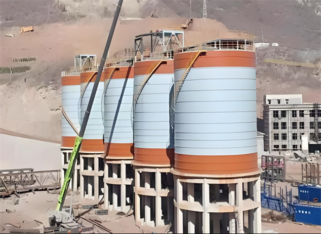 南头镇高架钢板仓