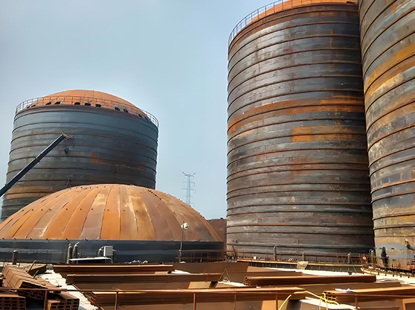 南头镇焦粉钢板仓